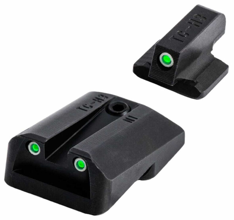 Truglo Tritium Pro Night Sights Green/Tritium/White Outline