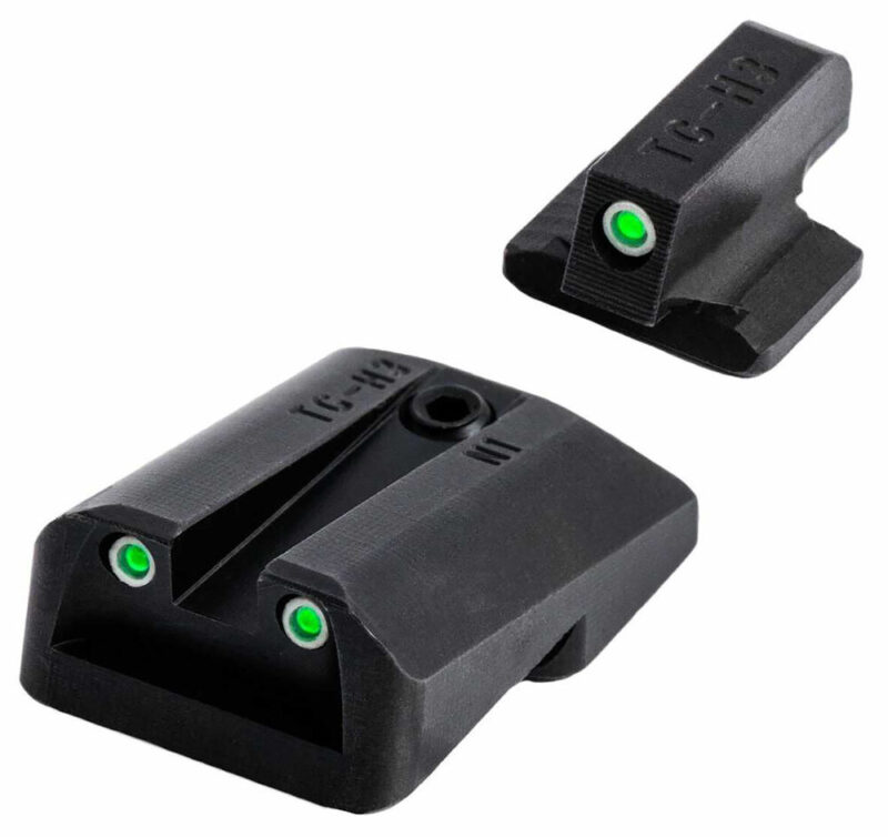 Truglo Tritium Pro Night Sights Green/Tritium/White Outline