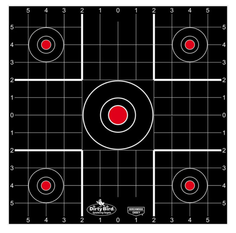 Birchwood Casey Dirty Bird Sight-In Black/Red