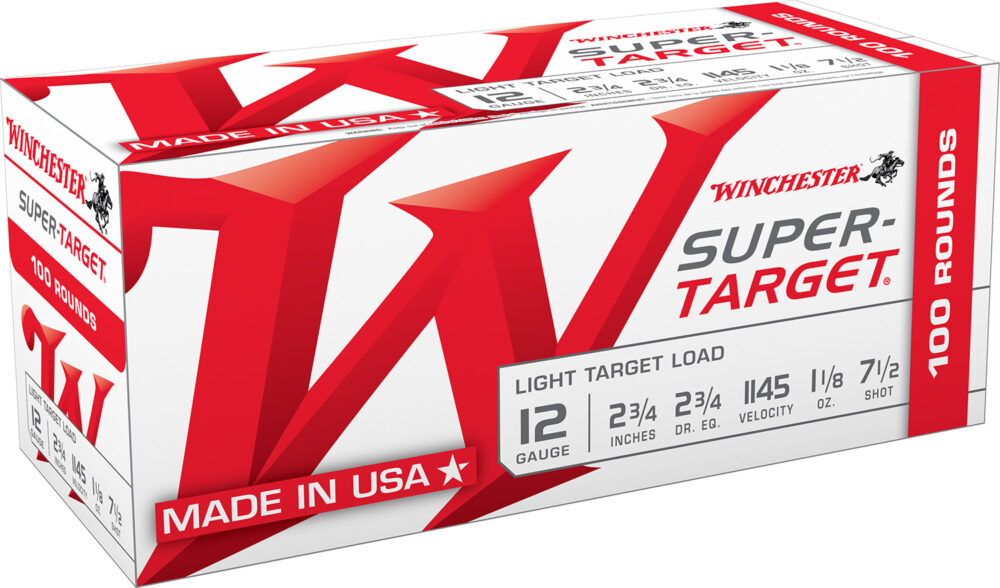Winchester Super-Target Light Target 12 Gauge 100 rd