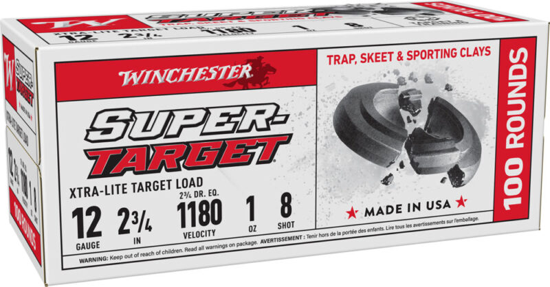 Winchester Super-Target Xtra-Lite 12 Gauge 100 rd