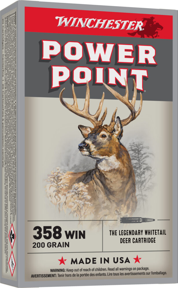 Winchester Power-Point Hunting 358 Win 200 gr Power Point 20 rd
