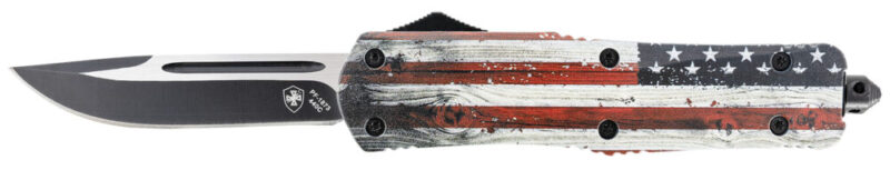 Templar Knife Gen II Wood US Flag