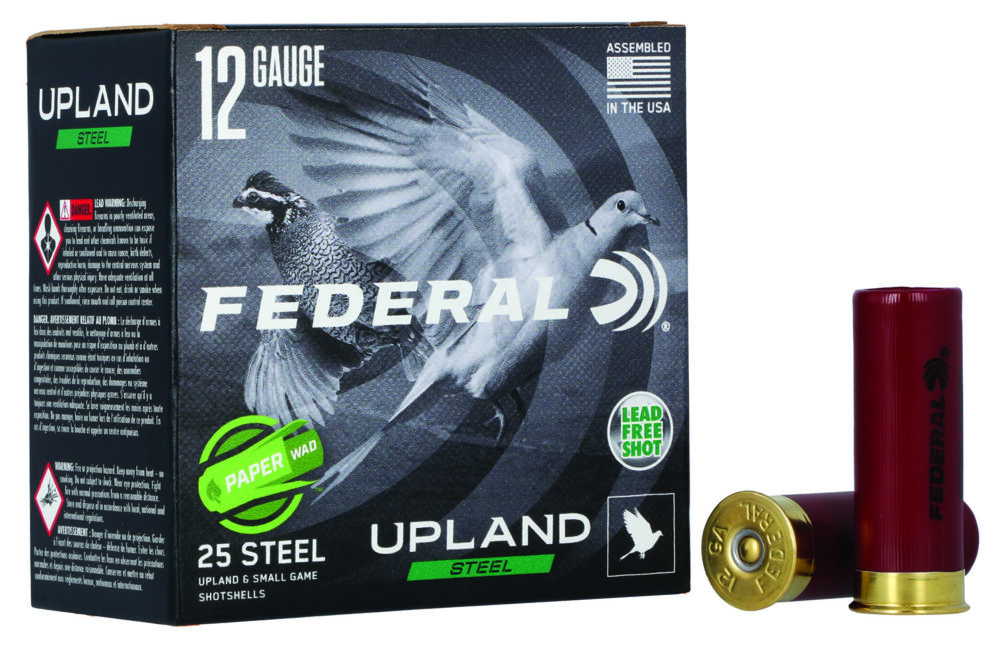 Federal Upland Field & Range Paper Wad 12 Gauge 25 rd