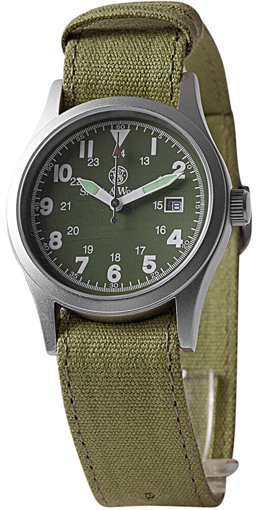 S&W Smith & Wesson Military Watch Olive Drab Green