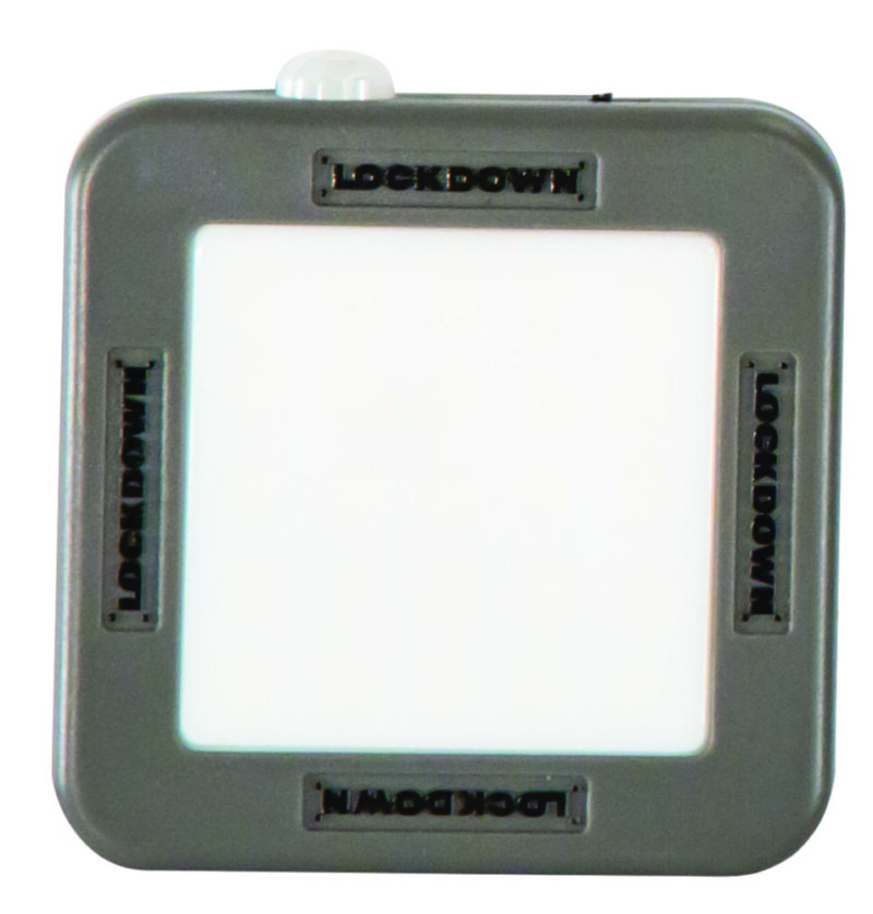Lockdown Automatic Cordless Vault Light Gray/White