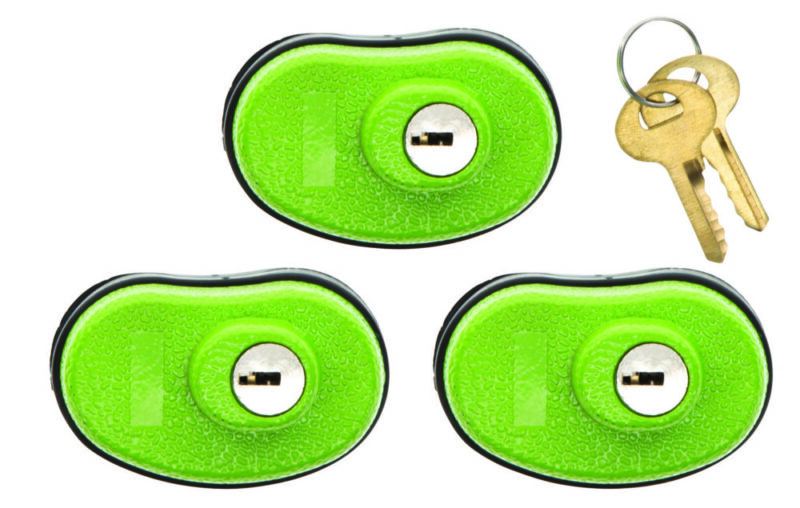 Lockdown Keyed Trigger Lock Green