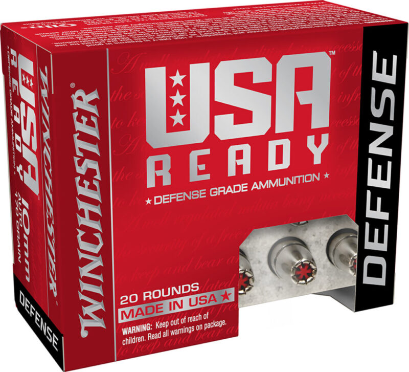 Winchester USA Ready Auto 170 gr Hex Vent Hollow Point 20 rd 10mm