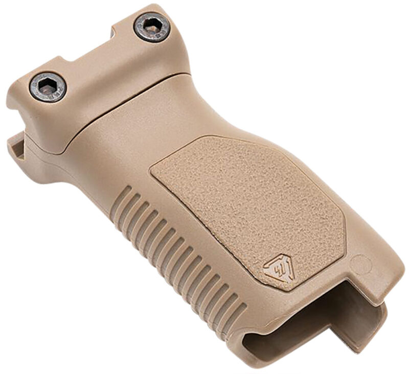 Strike Industries Angled Vertical Grip Long Flat Dark Earth