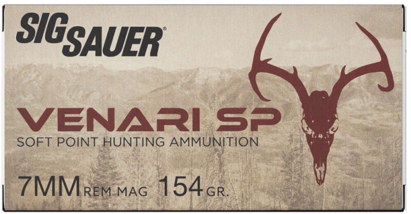Sig Sauer Venari Rem 154 gr Soft Point 20 rd 7mm