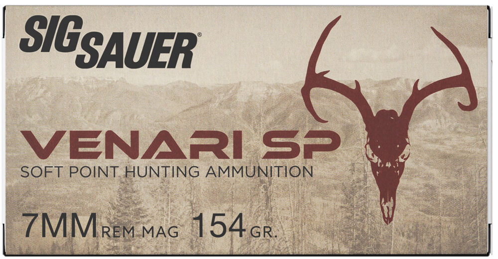 Sig Sauer Venari Rem 154 gr Soft Point 20 rd 7mm