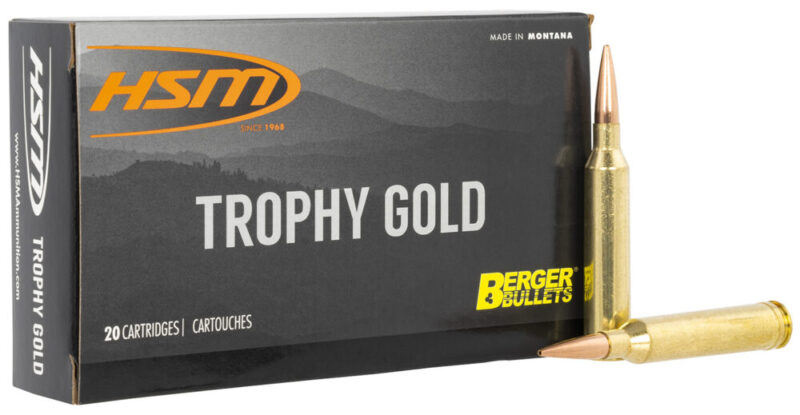 Hsm Trophy Gold Extended Range 6.5×284 Norma 130 gr Berger Hunting VLD Match 20 rd