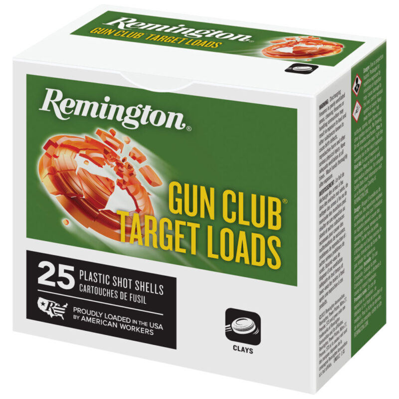Remington Gun Club Target Load 12 Gauge 25 rd