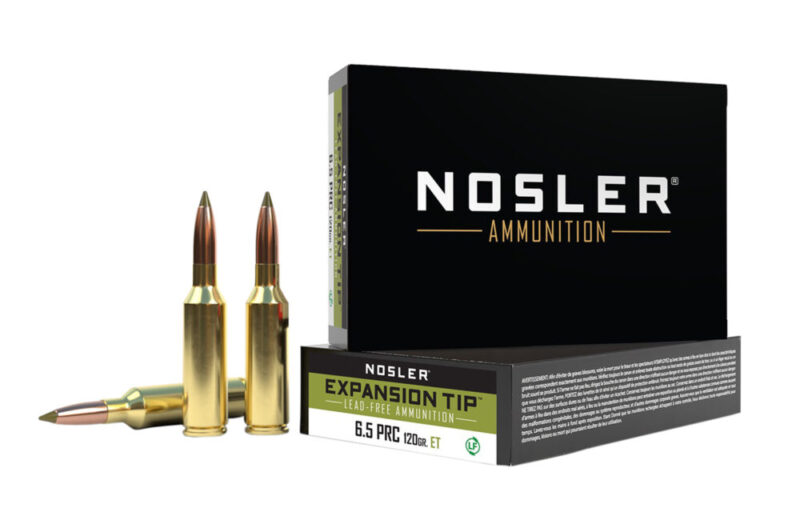 Nosler E-Tip Hunting 6.5 PRC 120 gr Spitzer E-Tip Lead-Free 20 rd