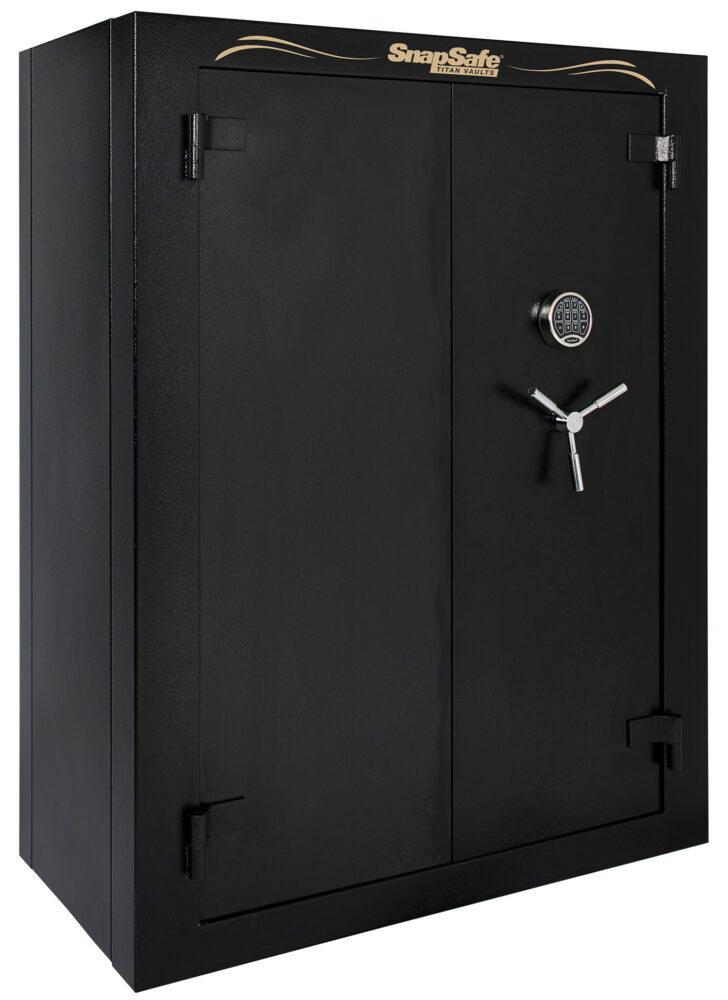 SnapSafe Vault Door Black Powder Coated