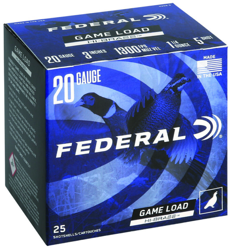 Federal Game-Shok High Brass 20 Gauge 25 rd