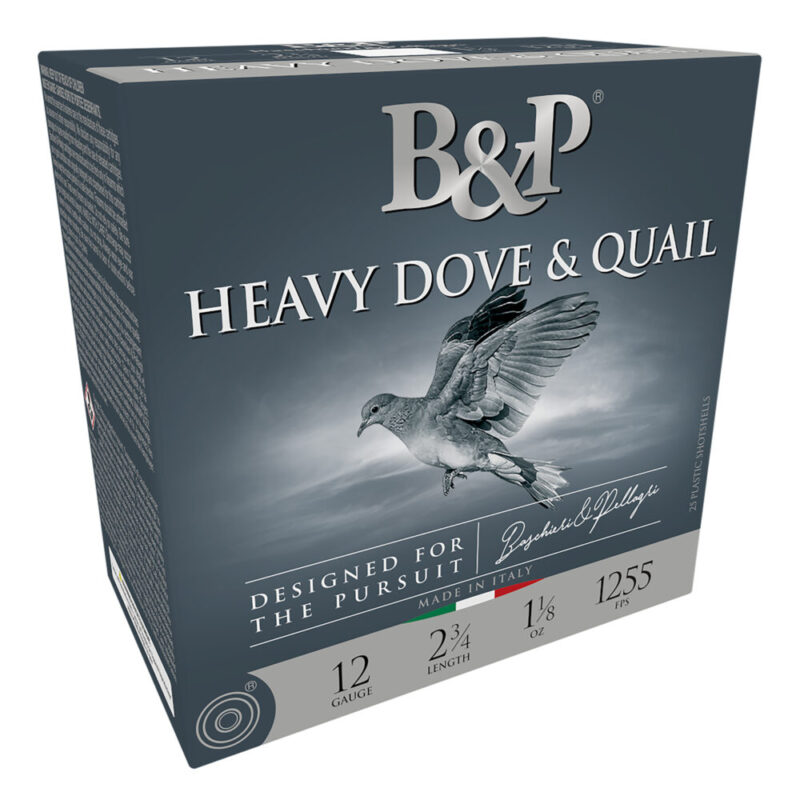 B&P AMMUNITION Heavy Dove & Quail 12 Gauge 25 rd