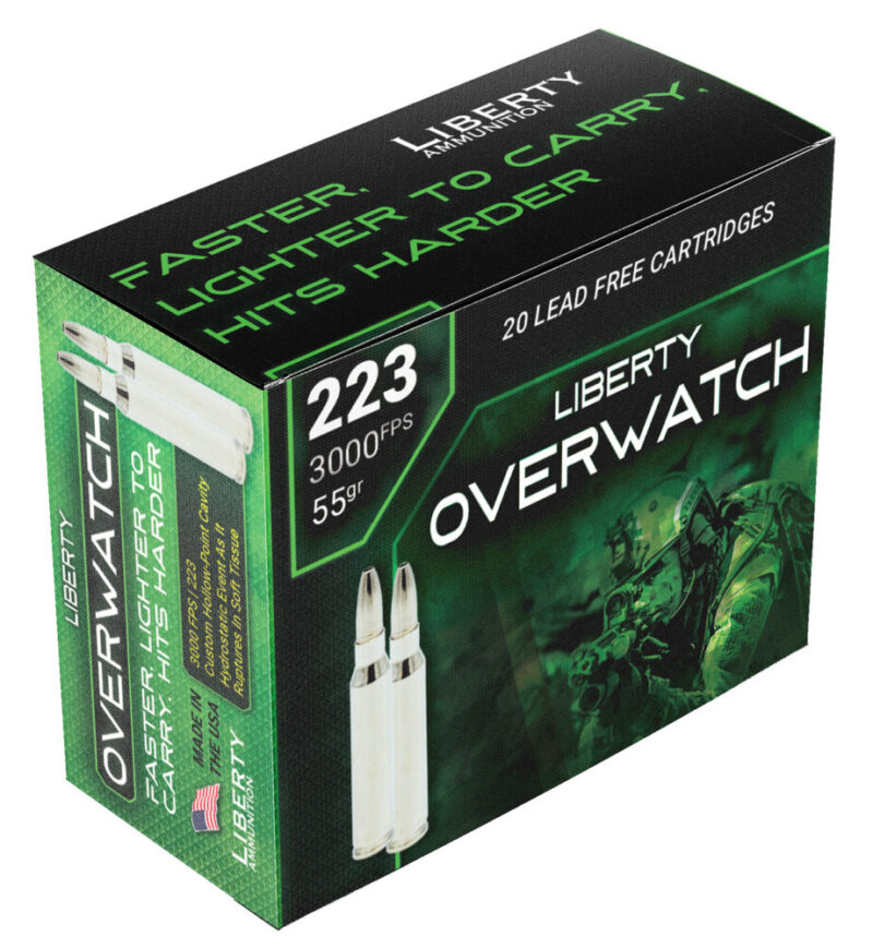 Liberty Ammunition OverWatch Hunting 223 Rem 55 gr 20 rd
