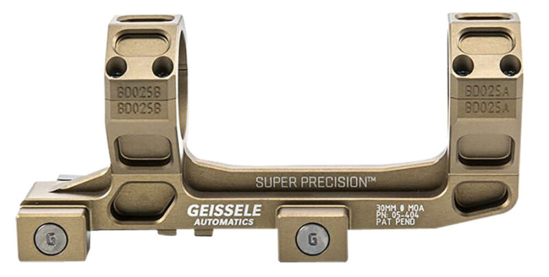 Geissele Automatics AR15 Super Precision Scope Mount/Ring Combo