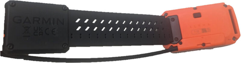 Garmin Flex Band Replacement Black/Orange