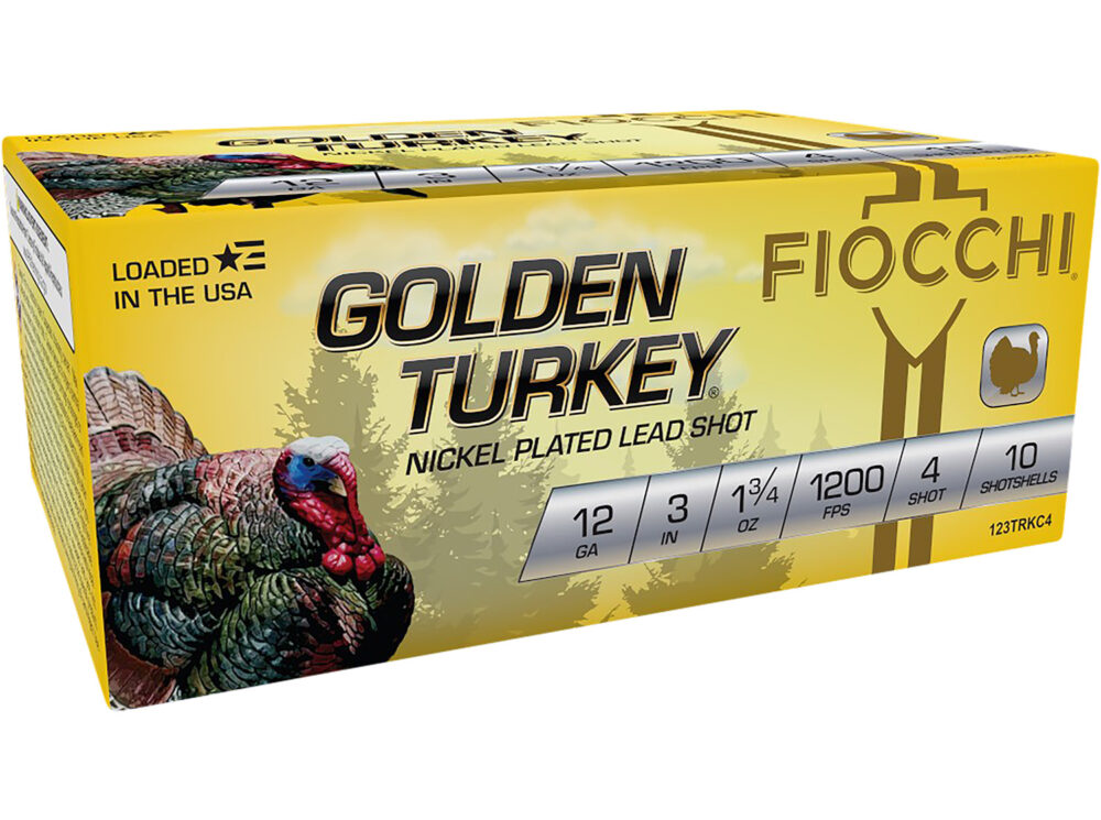 Fiocchi Ammunition Golden Turkey Hunting 12 Gauge 10 rd