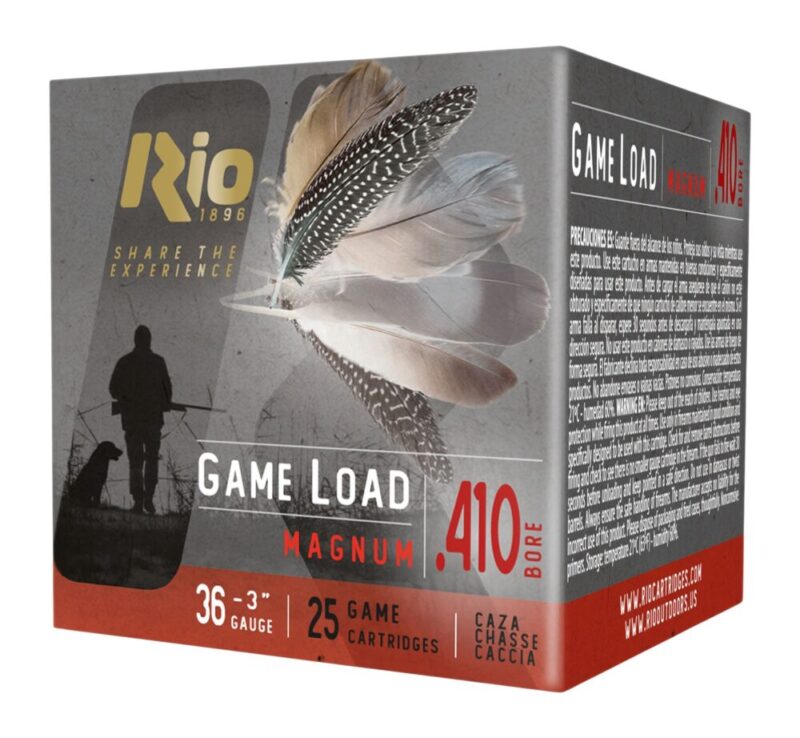 Rio Ammunition Game Load 410 Gauge 25 rd