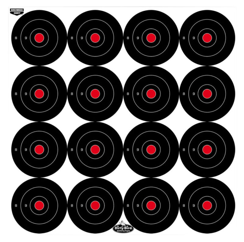 Birchwood Casey Dirty Bird & Bull’s-Eye Black/White