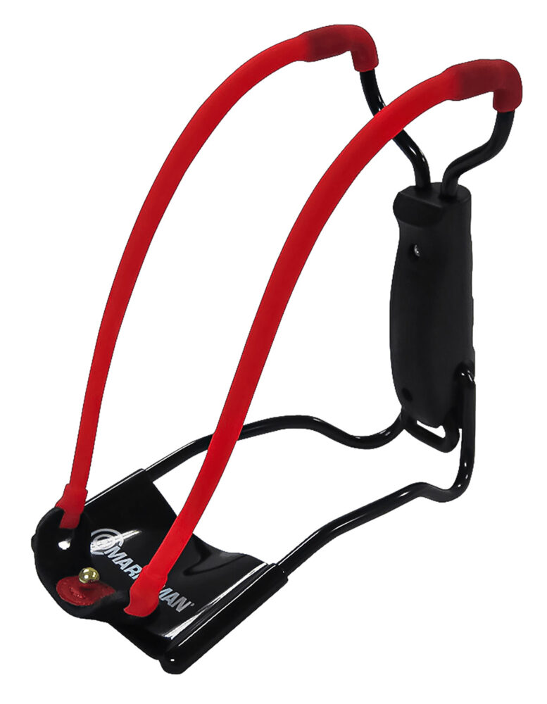 Marksman 3055 Folding Slingshot Black/Red