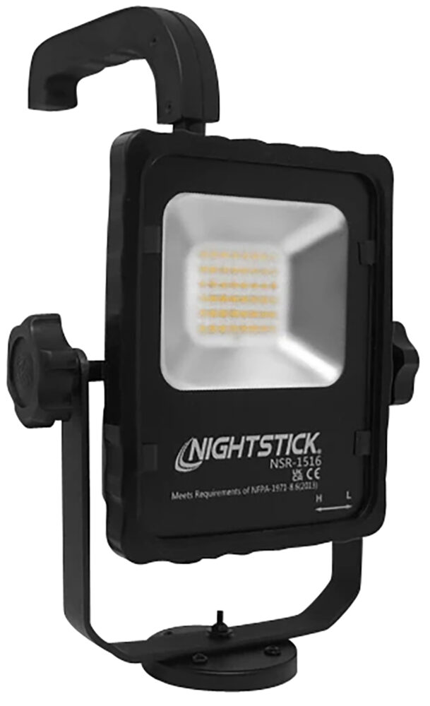 Bayco Rechargeable LED Scene Light with Magnetic Base Black