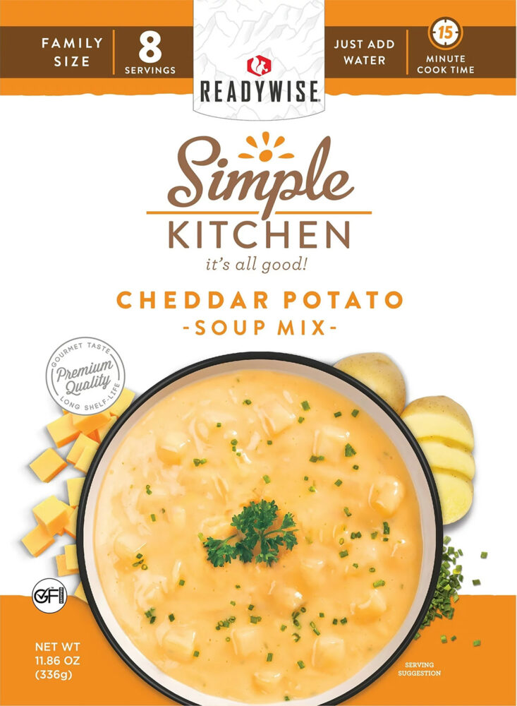 Readywise Simple Kitchen Cheddar Potato Soup