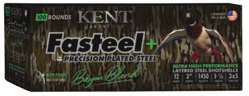 Kent Cartridge Fasteel + Precision Steel 12 Gauge 100 rd