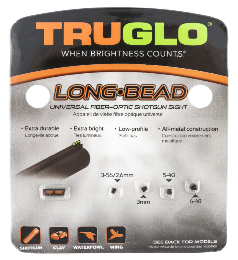 Truglo Long Bead Universal Red/Fiber Optic