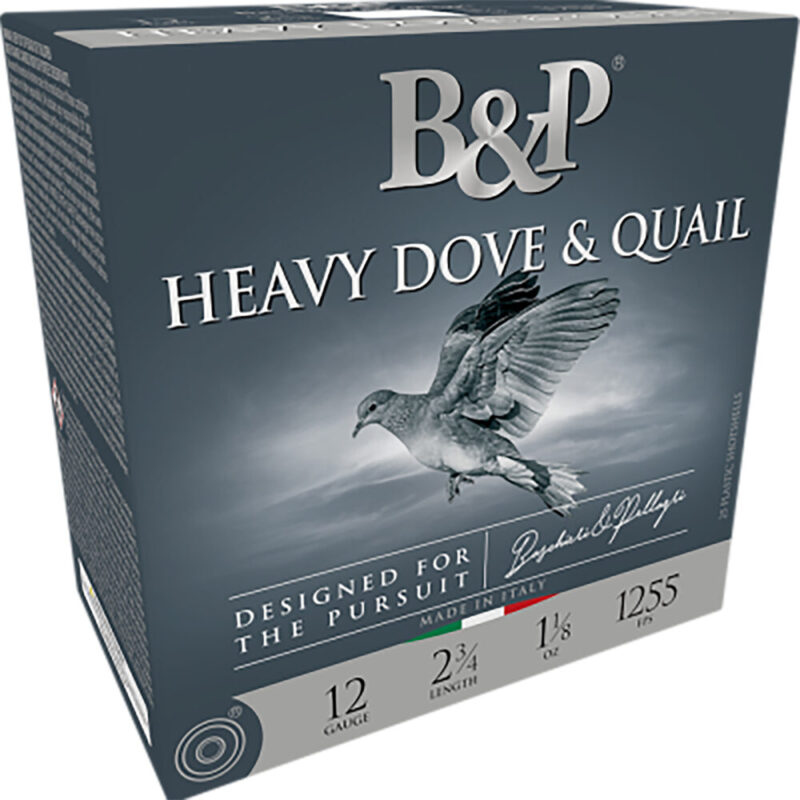 B&P AMMUNITION Heavy Dove & Quail 12 Gauge 25 rd