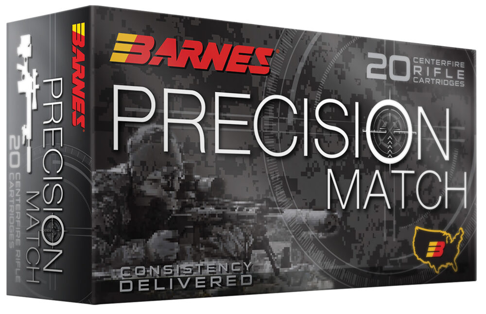 Barnes Bullets Precision Match 223 Rem 55 gr Match Burner OTM BT 20 rd