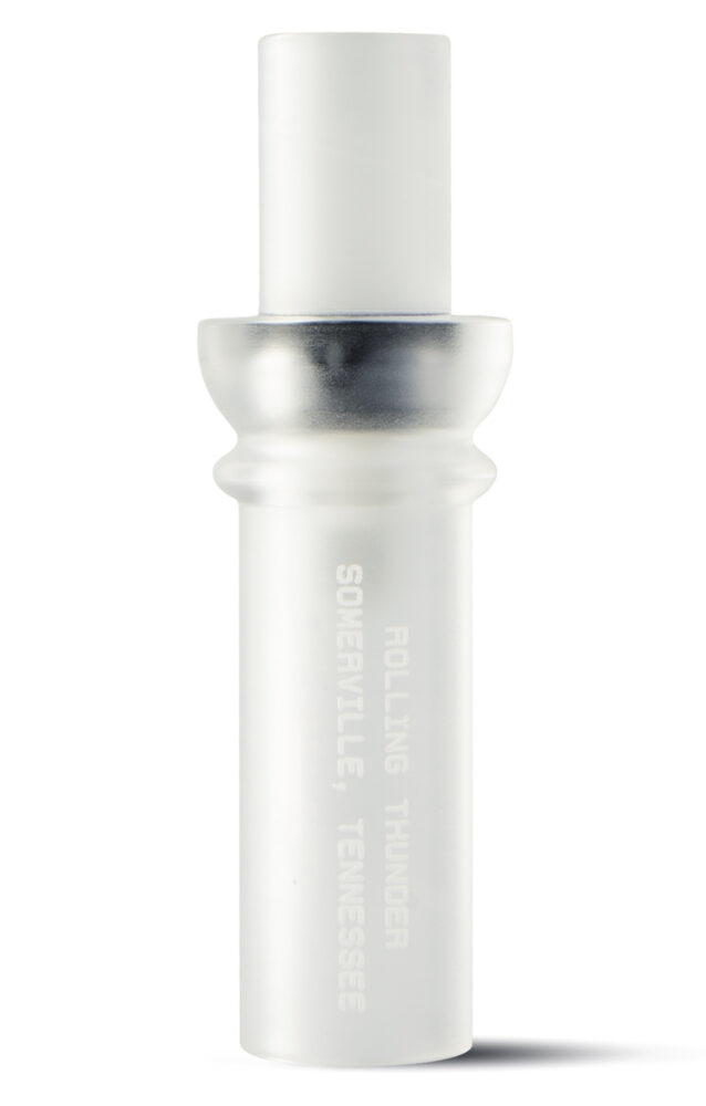 Rolling Thunder Game Call Two Stroke Double Reed Cutdown Frost
