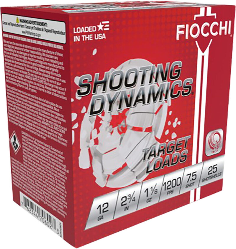 Fiocchi Ammunition Shooting Dynamics Target 12 Gauge 25 rd
