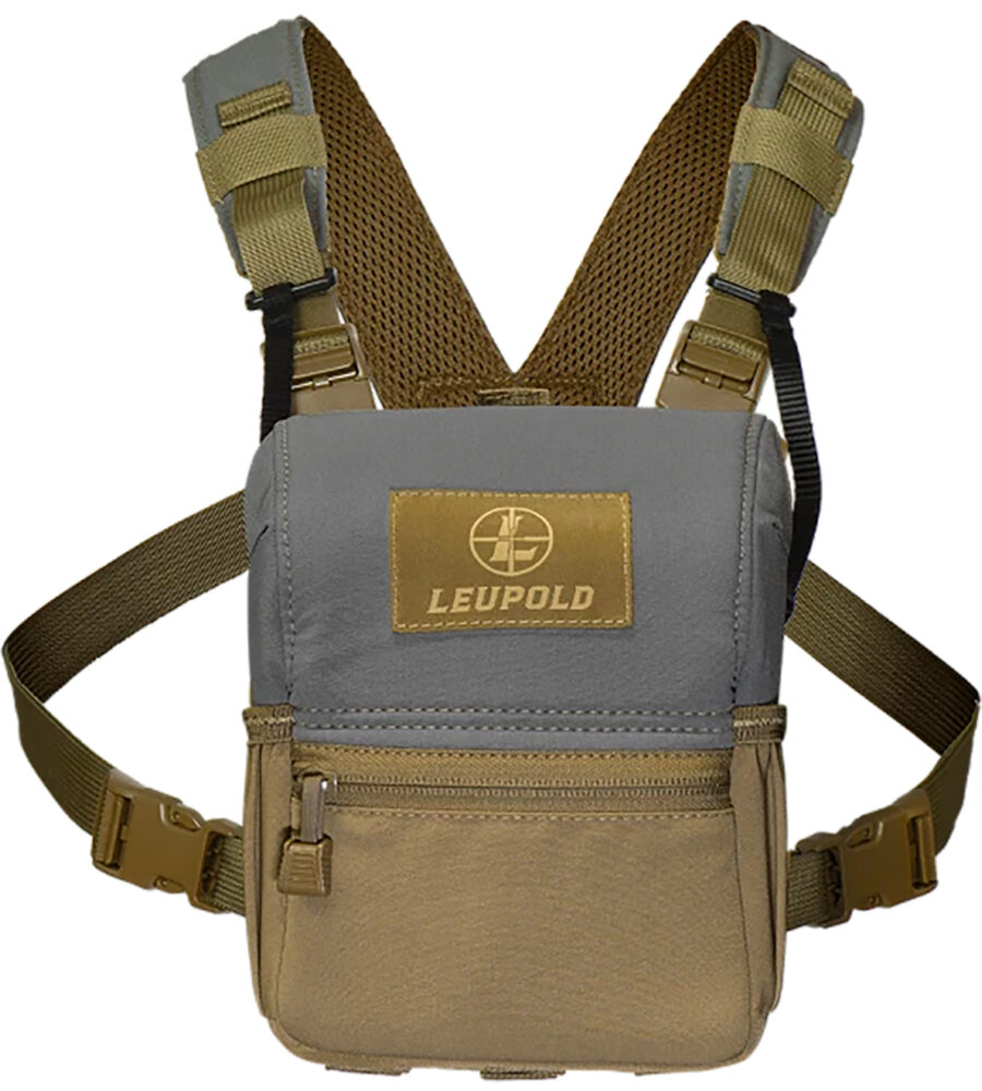 Leupold Enclosed Binocular Harness Tan/Gray