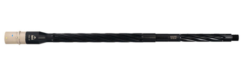 Faxon Firearms 10b810r20shq5rnp3 Match 308 Win Spiral Fluted Black Salt Bath Nitride 416-r Stainless Barrel 5R Button Rifled