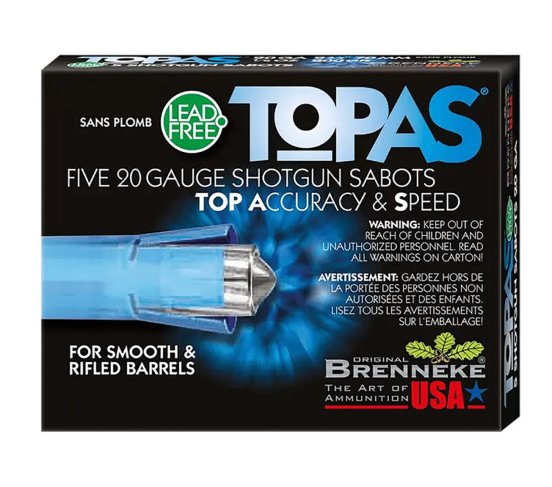 Brenneke TOPAS 20 Gauge 5 rd