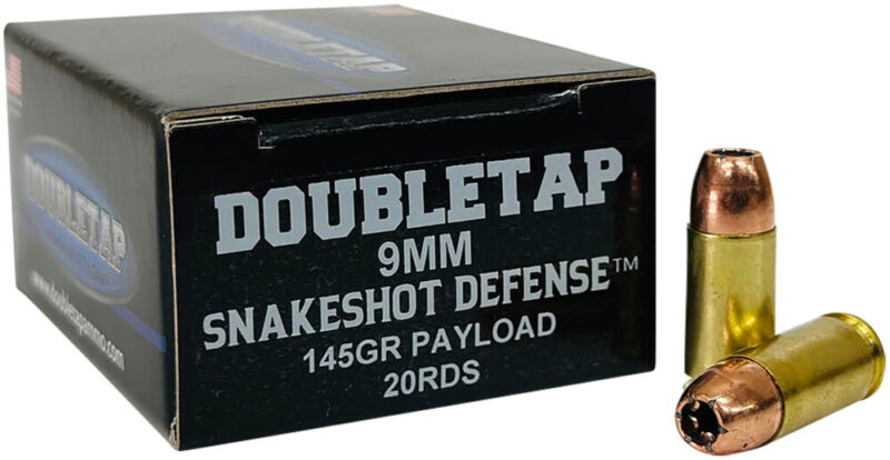 DoubleTap Ammunition Snake Shot Luger 20 rd 9mm