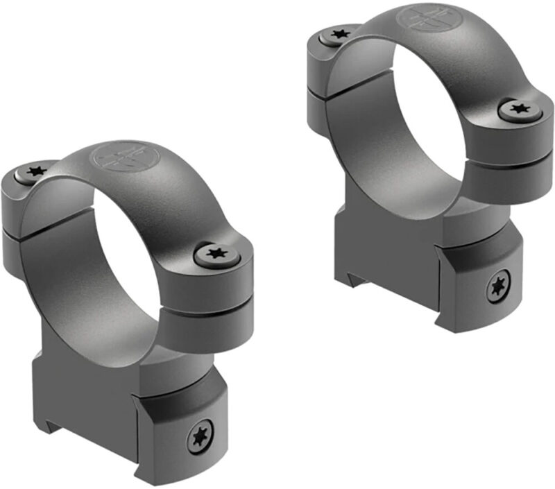 Leupold 177362 Black Steel Tube High Fits Cz 550 Matte 30mm