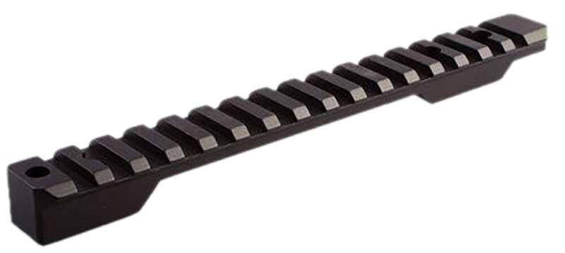 Talley Manufacturing Talley Plm258160 Black Anodized Aluminum Picatinny Rail Mount Long Action 20 Moa