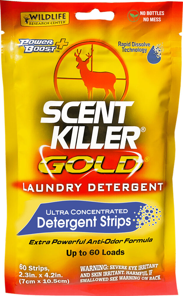 Wildlife Research Scent Killer Gold Laundry Detergent Strips