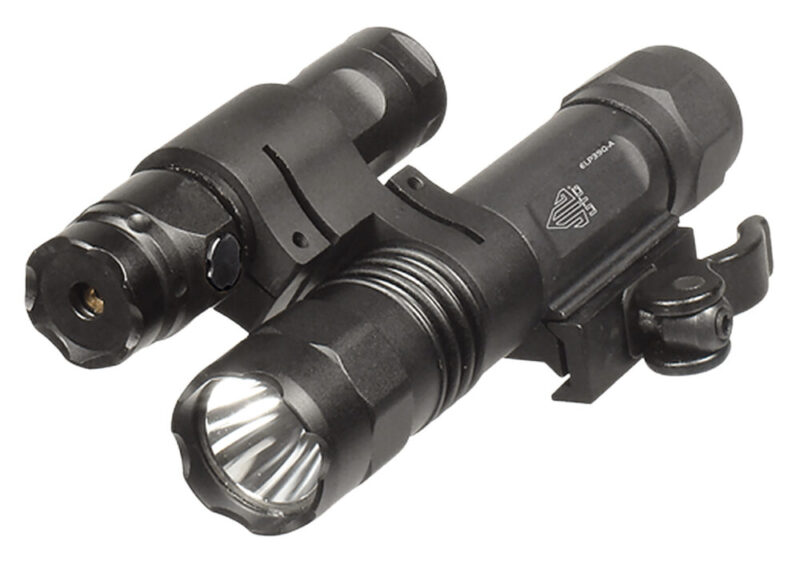 Leapers Ltelp39qa Black Aluminum 400lumens Led Irb Bulb Green Laser Picatinny/weaver Mount 23mm