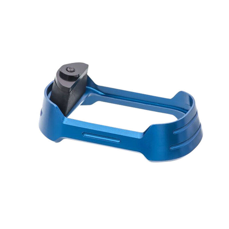 Tyrant CNC Tdg48mwblue Magwell Fits Glock 43x/48 Blue Aluminum Anodized