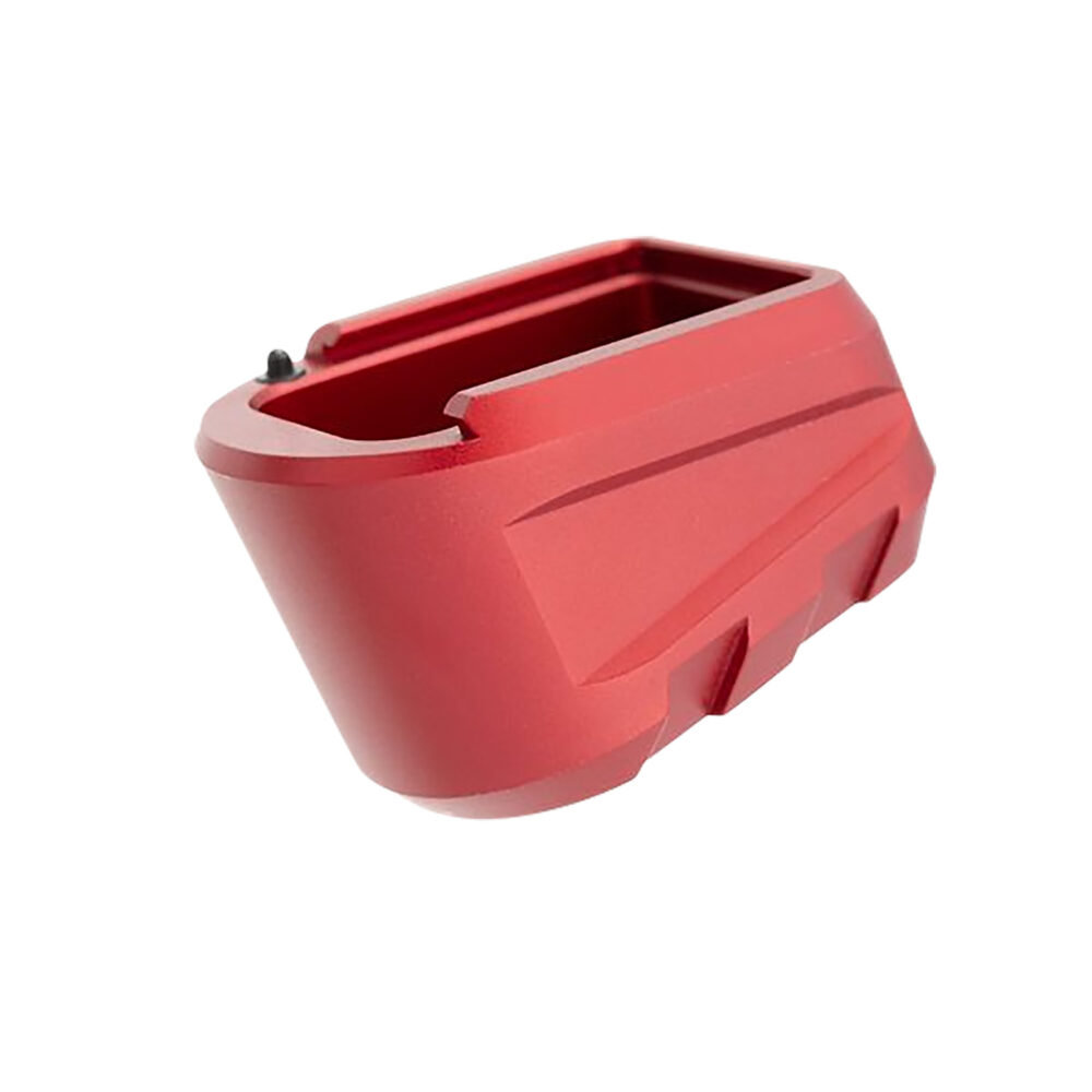 Tyrant CNC Tdp365magexred Magazine Extension Fits Sig P365 X Macro 3rd Red Aluminum 9mm