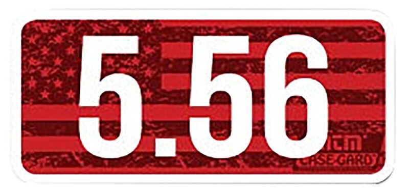 Mtm Case-gard Cl556 Ammo Caliber Labels Red