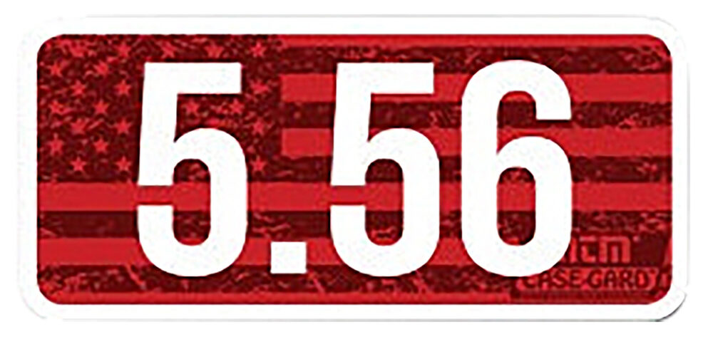 Mtm Case-gard Cl556 Ammo Caliber Labels Red