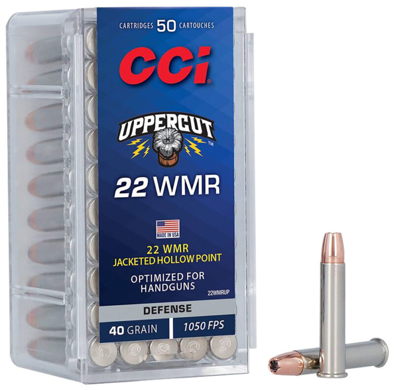 Cci Uppercut 22 WMR 40 gr Jacketed Hollow Point 50 rd