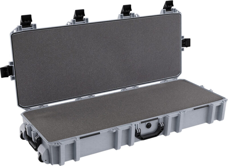 Pelican Vault Double Rifle Case Gray